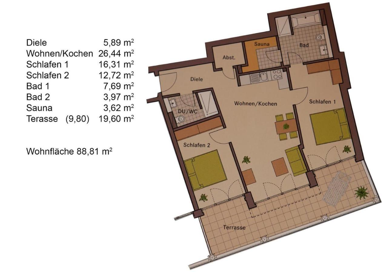 Ostseeresidenz Strandpromenade - Ferienwohnung Ostseebrise Sassnitz Exterior foto